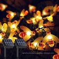 New Led Solar Lamp String Outdoor Courtyard Honey Decorative Led Holiday Time Light Solar Bee Shape String Lights